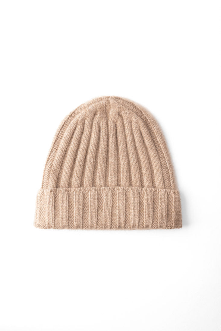 Chunky Ribbed Beanie - Light Taupe – Brown Avenue