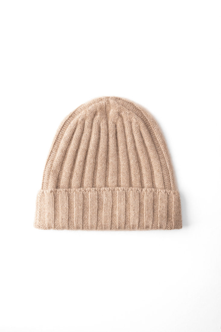 Unisex Winter Chunky Ribbed Beanie Hat