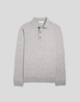 Polo Shirt Sweater - Grey