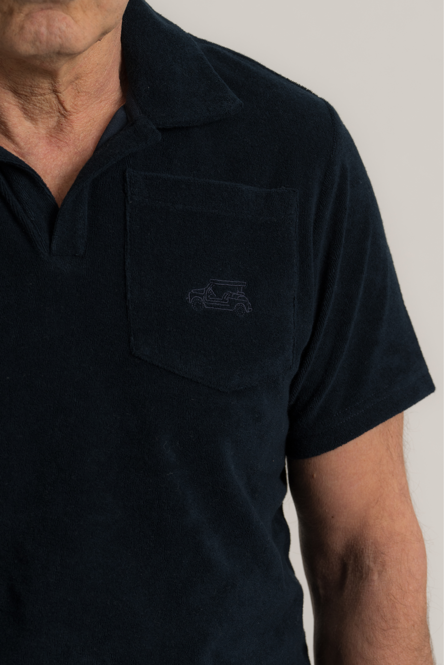 Terry Polo Piké - Navy