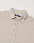 Cotton Polo Piké Shirt - Sand