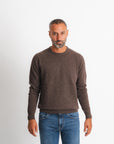 Royal Cashmere Crewneck - Brun