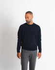 Royal Cashmere Crewneck - Navy