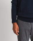 Royal Cashmere Crewneck - Navy