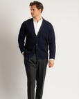 Merino Riviera Blazer - Navy