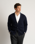 Merino Riviera Blazer - Navy