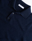 Polo Shirt Sweater - Navy