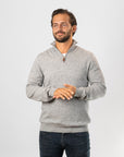 Half Zip Sweater - Grey