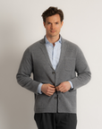 Merino Riviera Blazer - Grey