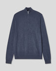 Half zip - Denim Blue