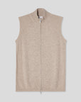 Cashmere Vest - Taupe