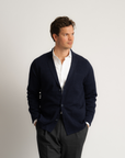 Merino Riviera Blazer - Navy