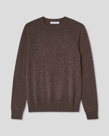 Royal Cashmere Crewneck - Brown