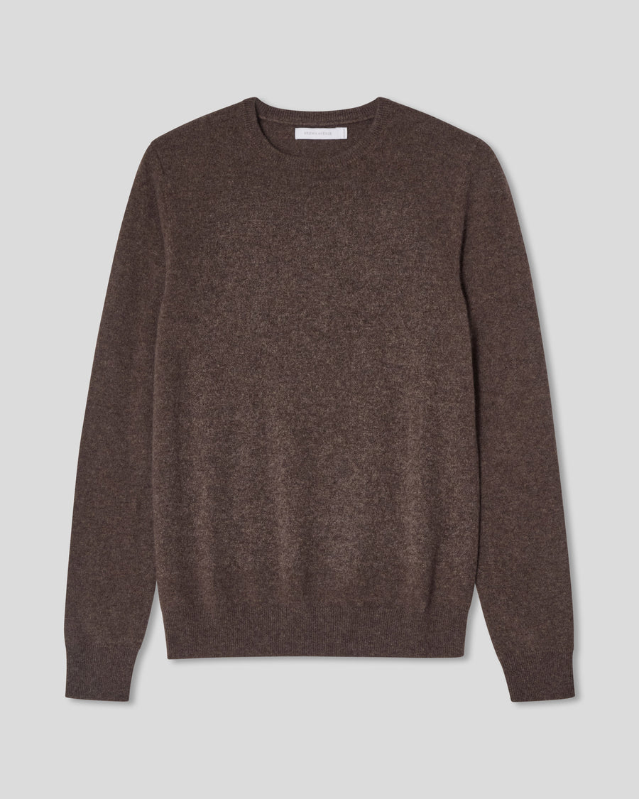 Royal Cashmere Crewneck - Brun