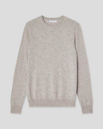 Royal Cashmere Crewneck - Silver Grey