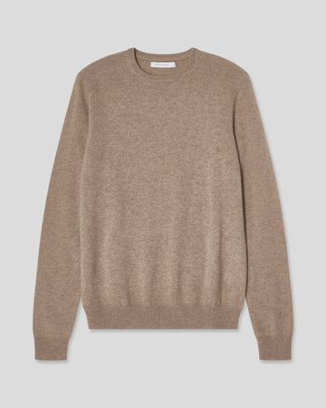 Royal Cashmere Crewneck - Taupe