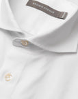 Cut Away Royal Oxford Shirt - White