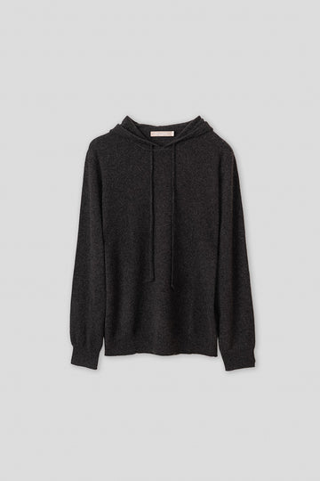 Cashmere Hoodie - Charcoal